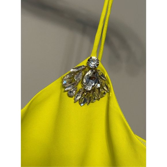 Sachin & Babi Audra Dress - Chartreuse - Picture 9 of 15